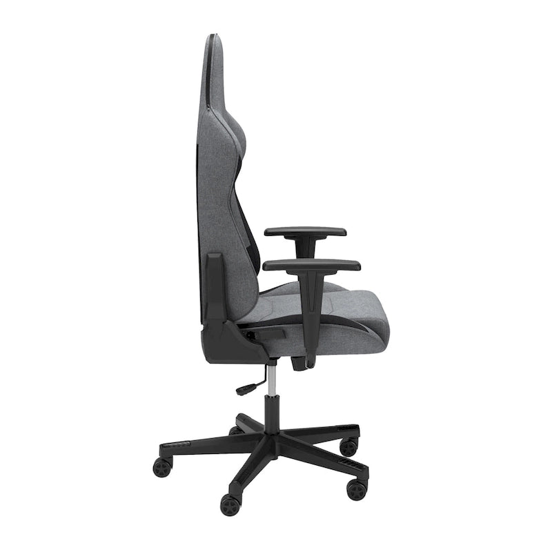 Fauteuil de jeu ergonomique de style course à dossier haut avec support lombaire