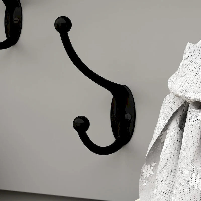 Meuble d'entrée avec patères, banc de rangement à chaussures en bois blanc