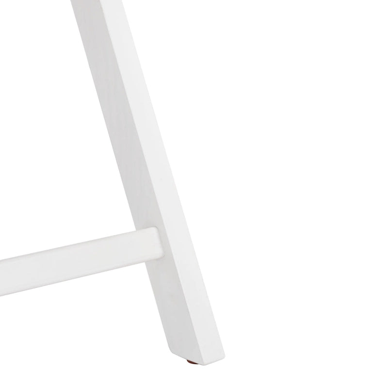 Chaise de salle à manger pliante en bois massif avec maille en rotin cannage Noyer Noir Blanc Naturel